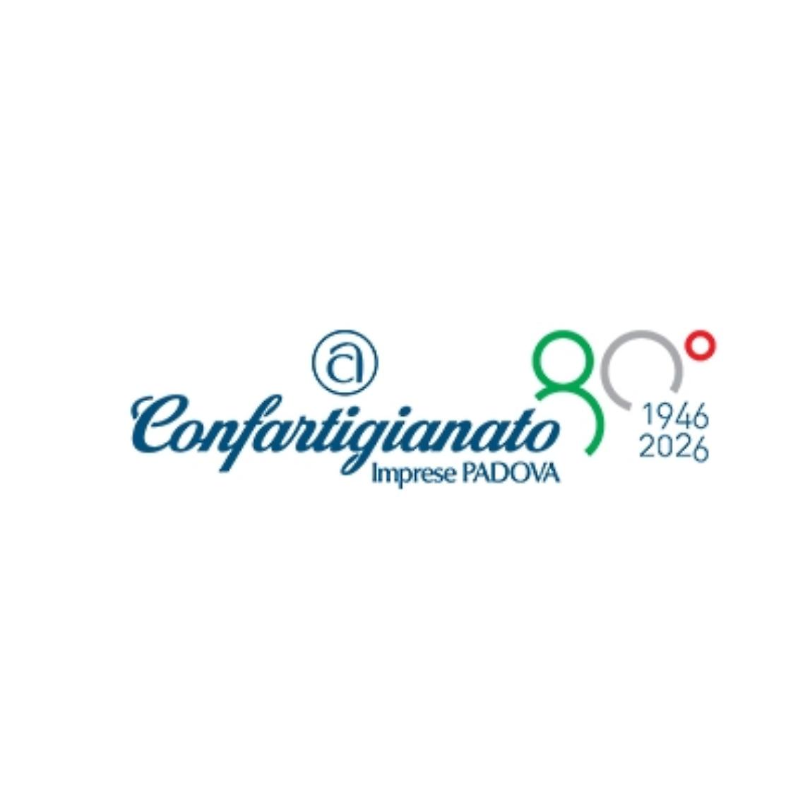 Logo di Confartigianato Imprese Padova per l'80esimo anniversario