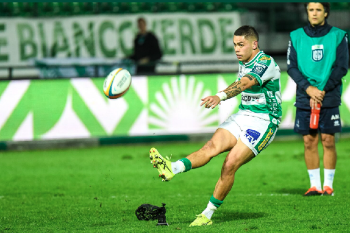 Jacob Umaga rinnova con il Benetton Rugby fino al 2029: Treviso conferma il suo leader offensivo