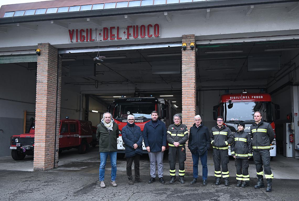 La caserma dei Vigili del Fuoco di Este