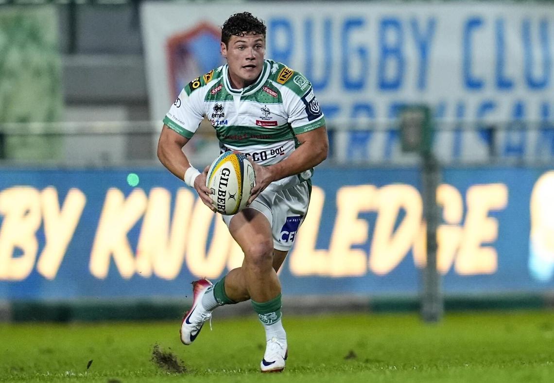 Il mediano di mischia Alessandro Garbisi