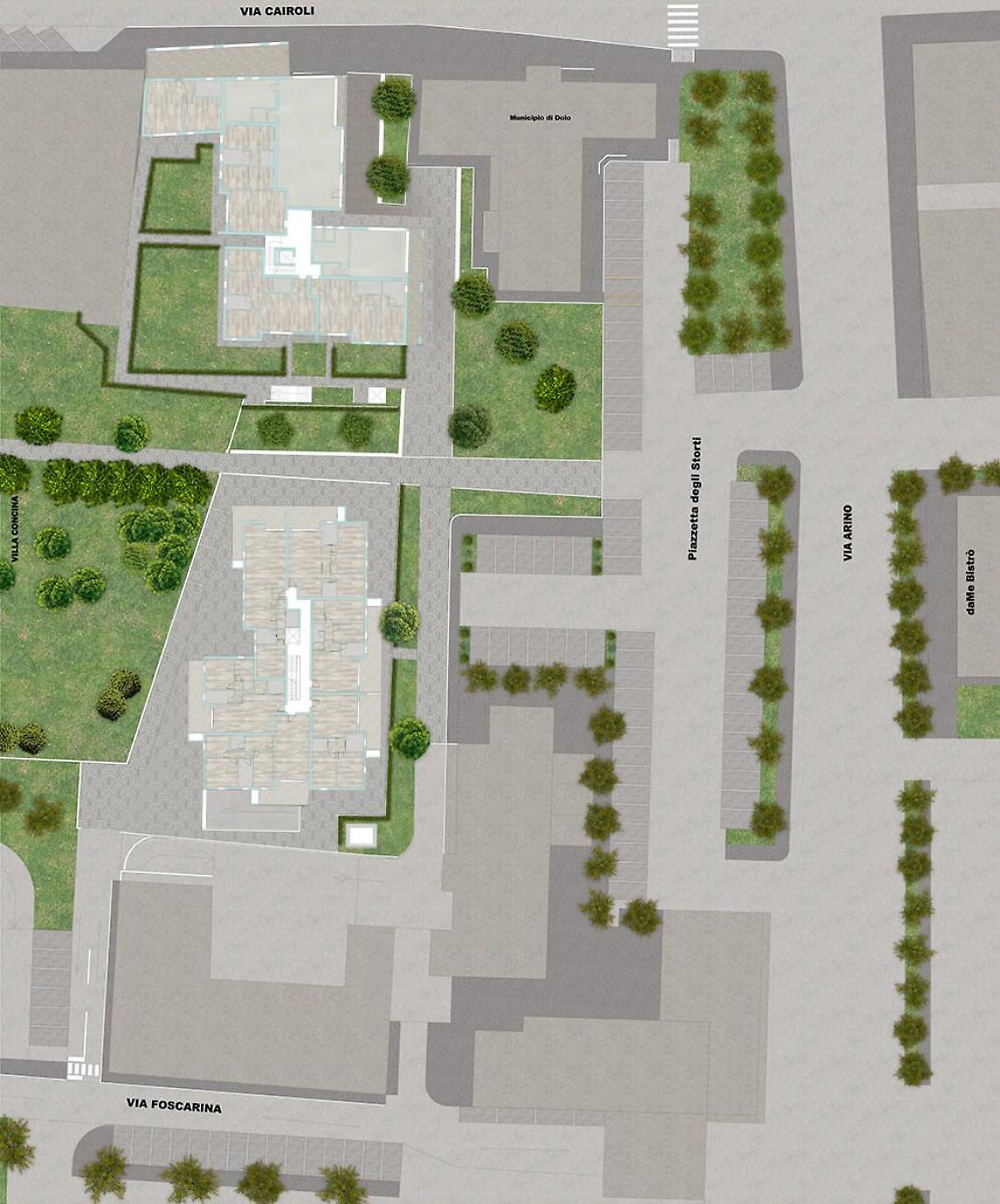 DOLO- PLANIMETRIA NUOVO COMPLESSO 