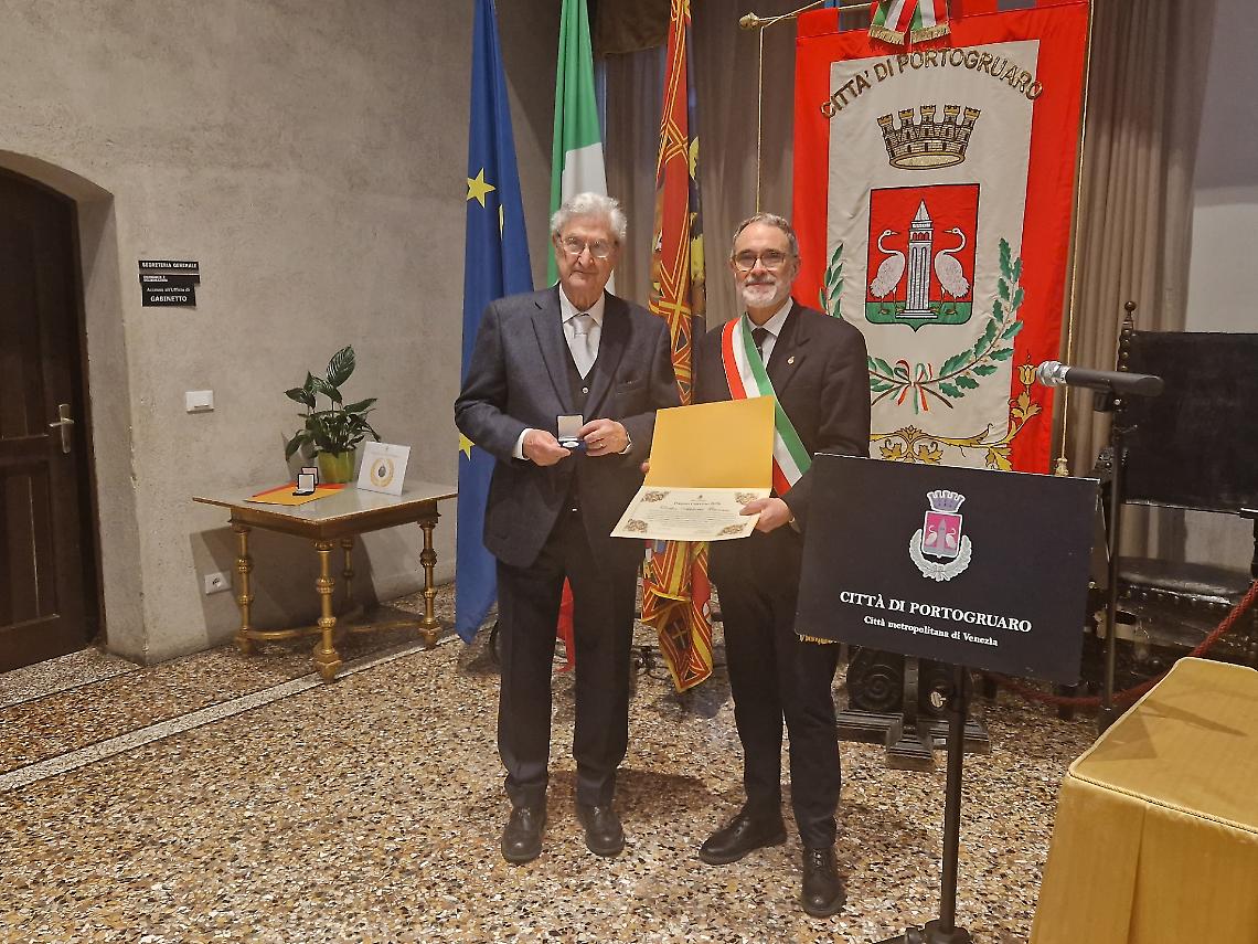 Tre cittadini illustri celebrati a Portogruaro: assegnato il Premio Gervino 2026