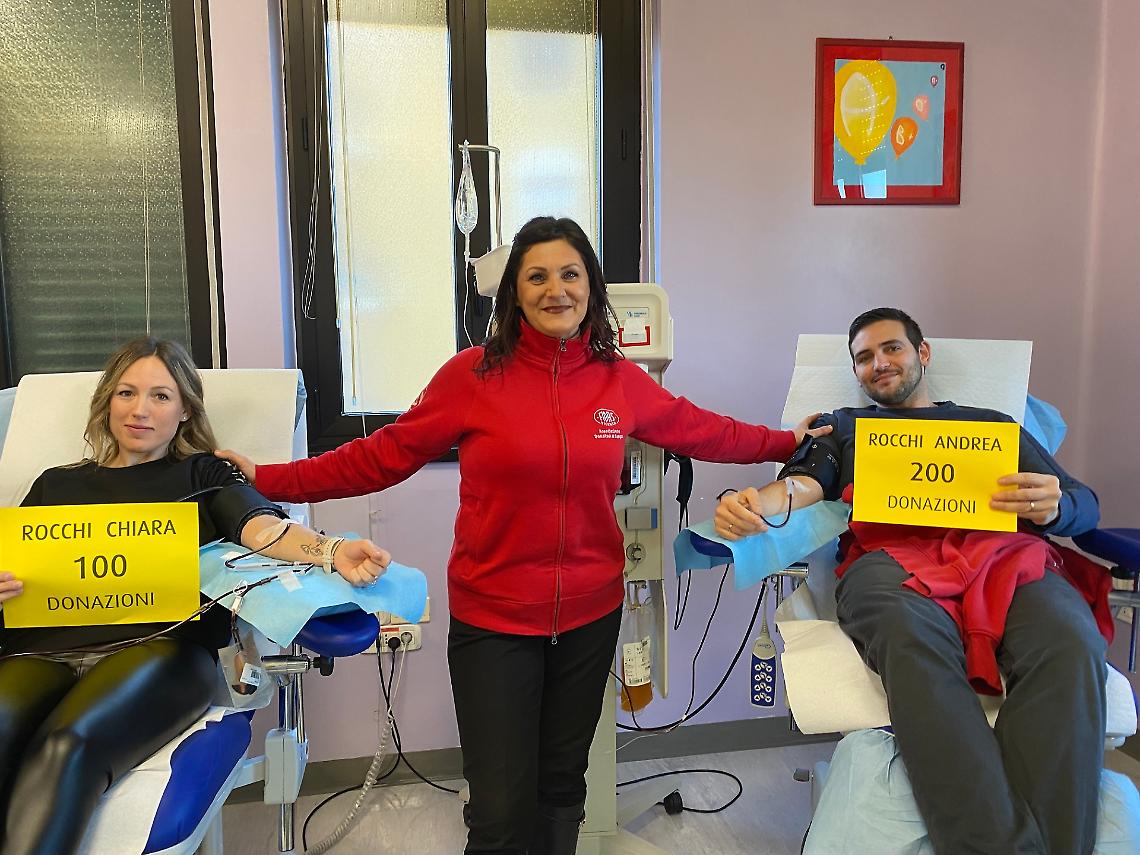 Arcugnano, Andrea e Chiara Rocchi: due fratelli centenari uniti dal dono del sangue