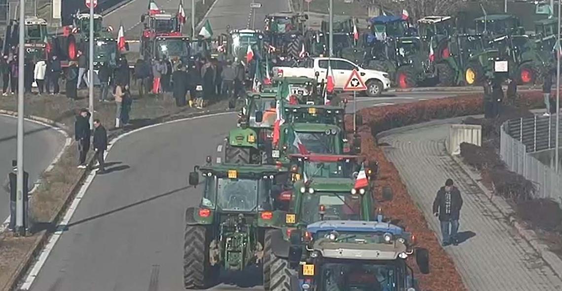 La manifestazione a Verona