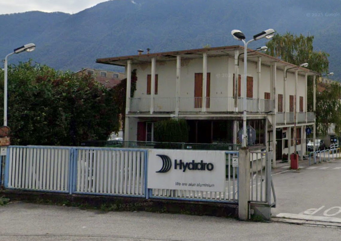 L'ingresso dell'azienda visto da Google Maps