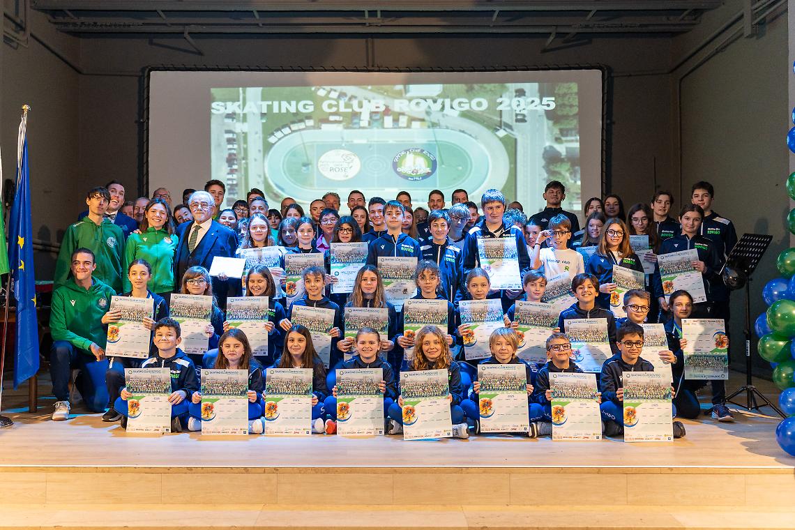 Skating Club Rovigo: presentazione della nuova stagione sportiva al Teatro San Bortolo