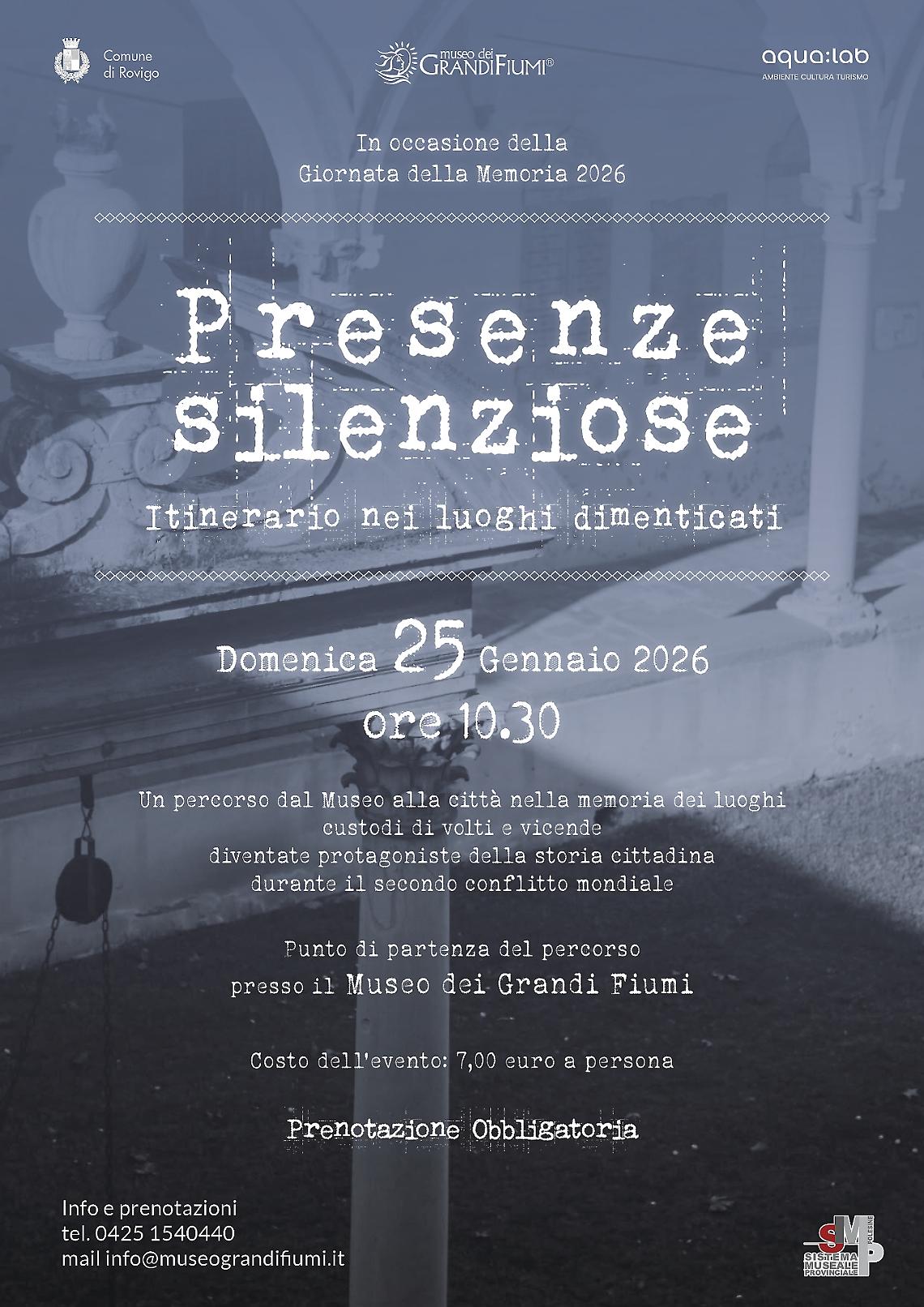 "Presenze Silenziose": un itinerario nella memoria storica di Rovigo
