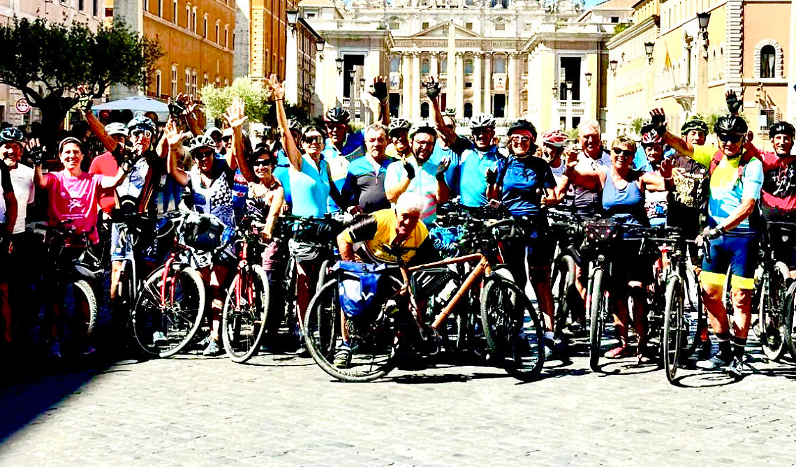 Vicenza, Pellegrini di Speranza: la bicicletta come cammino condiviso di fede e sostenibilit&agrave;
