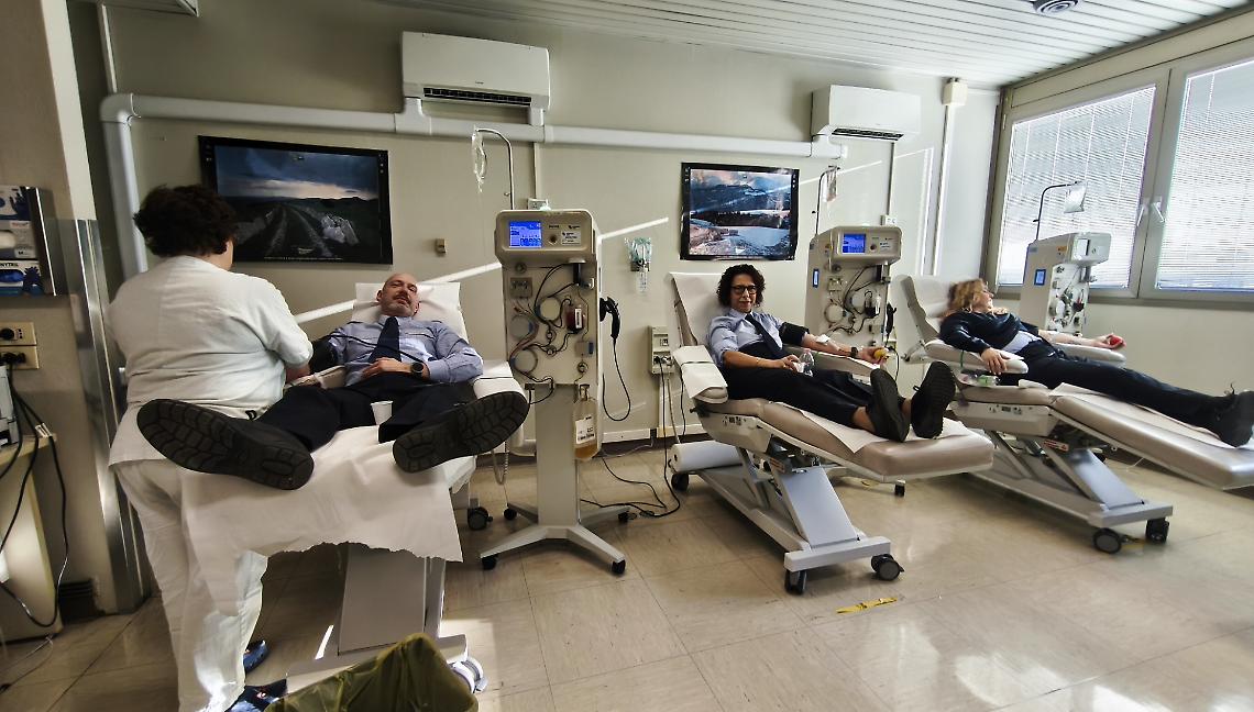 Polizia Locale  esempio di solidariet&agrave;: 33 agenti donano sangue e plasma a Borgo Trento