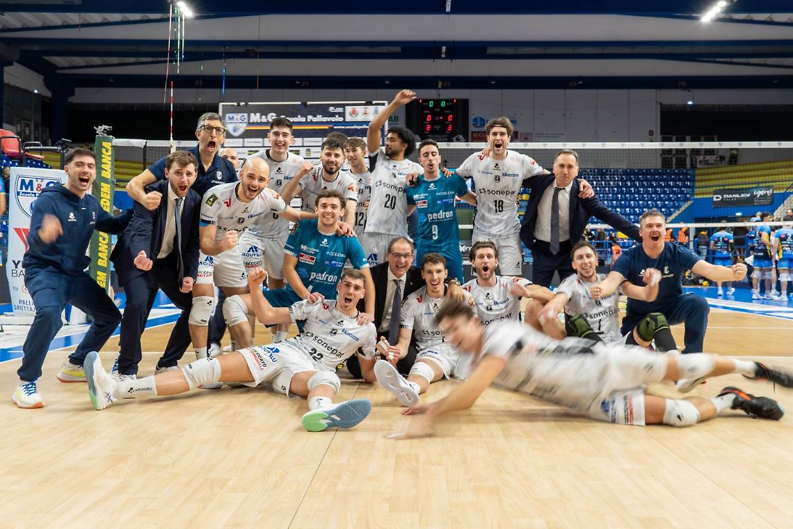 Sonepar Padova corsara: vittoria contro Grottazzolina