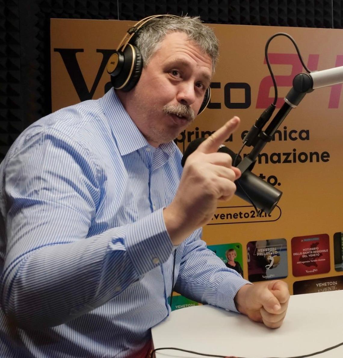 Alberto Gottardo alla guida editoriale di Veneto24: la radio all news veneta punta in alto