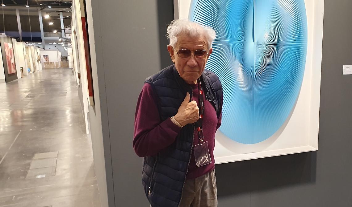 Padova, Alberto Biasi: l&rsquo;energia del movimento non conosce et&agrave;