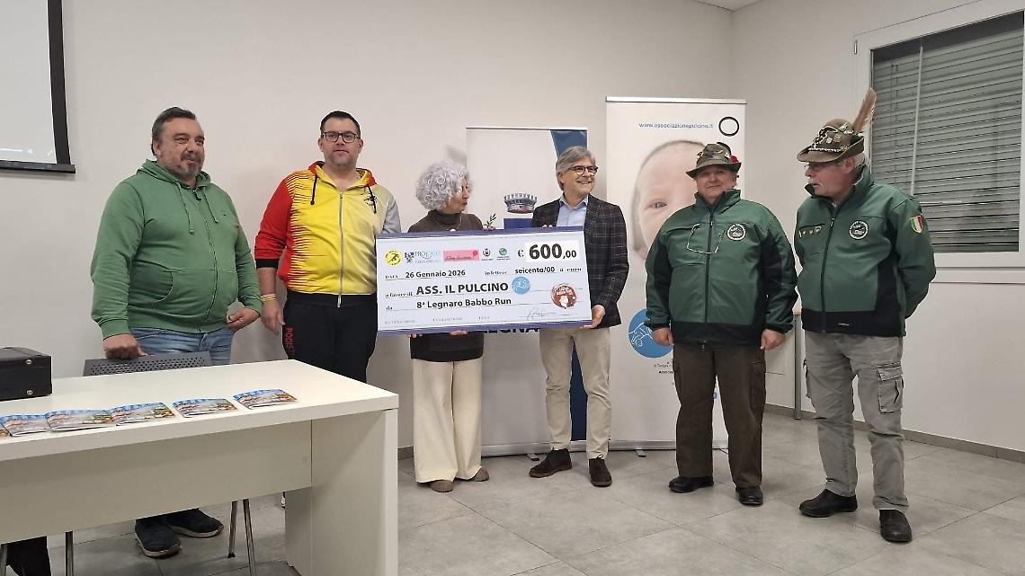 Legnaro. Solidariet&agrave; e volontariato insieme: donati 600 euro all'associazione Pulcino 