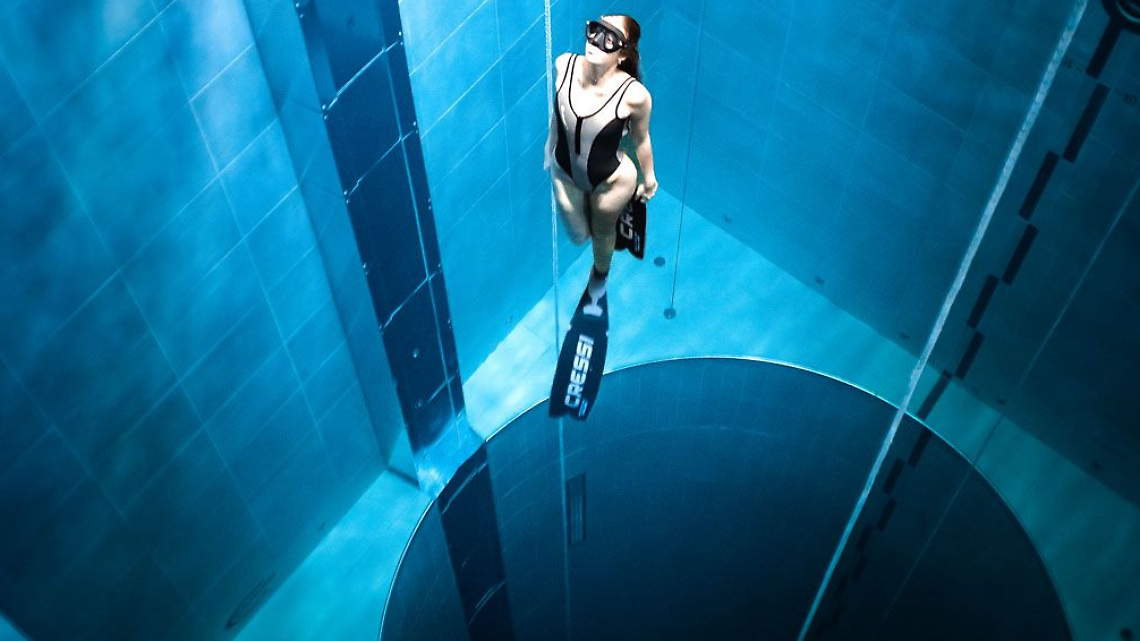 &Egrave; in Veneto la piscina pi&ugrave; profonda del mondo: ecco dove si nasconde l&rsquo;abisso dei record, Y-40