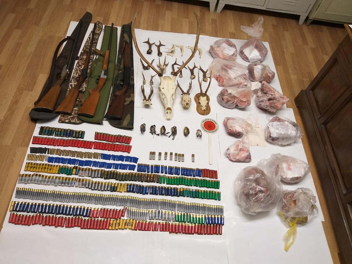 Bracconiere di San Pietro Mussolino inseguito e denunciato dalla Polizia Provinciale