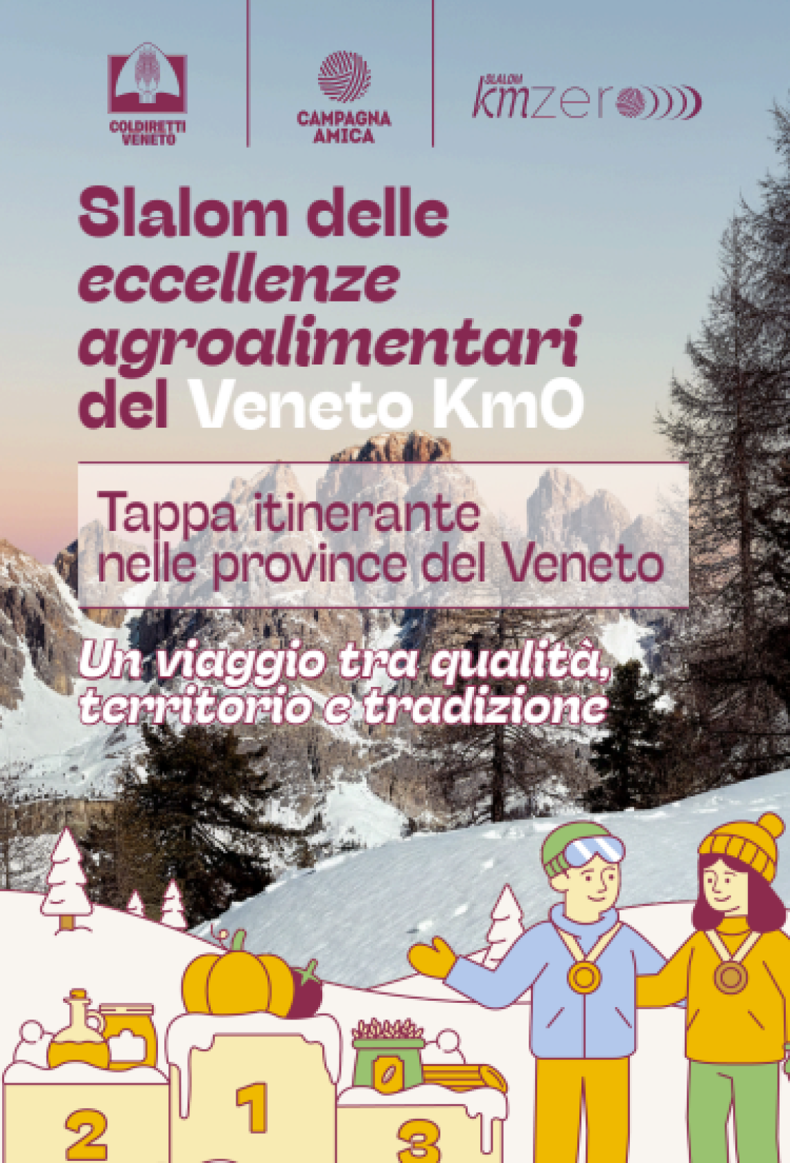 Cortina celebra le eccellenze agroalimentari trevigiane: vini, formaggi e radicchio in prima fila