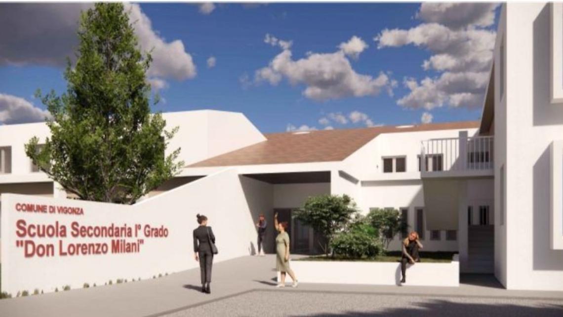 Scuole pi&ugrave; sostenibili: Vigonza investe 7,6 milioni per edifici moderni e a energia quasi zero