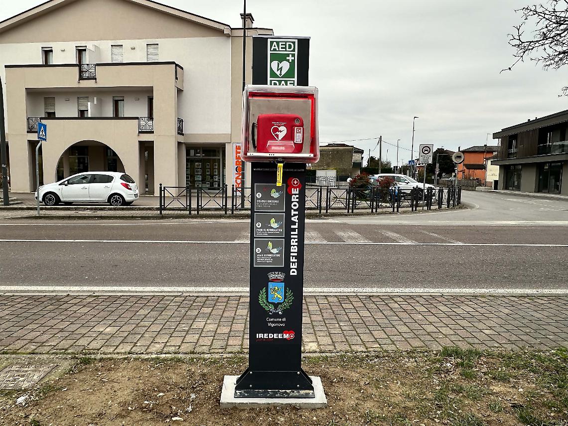 Vigonovo: due nuovi defibrillatori nelle piazze di Galta e Tombelle