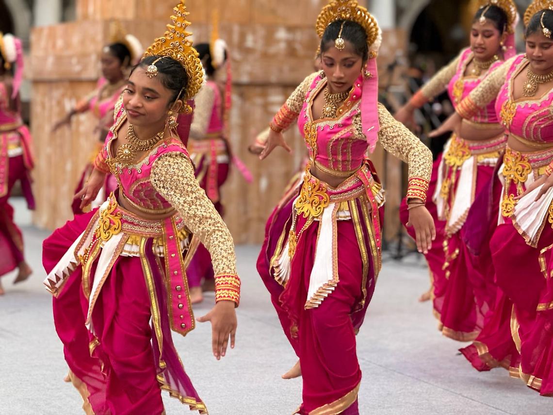 Spettacolo di Carnevale in piazza San Marco