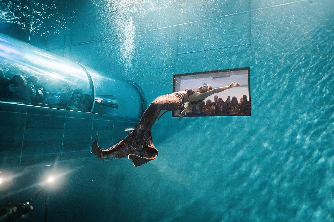 Montegrotto: a Carnevale tornano le sirene di Y-40 con uno spettacolo magico sott&rsquo;acqua