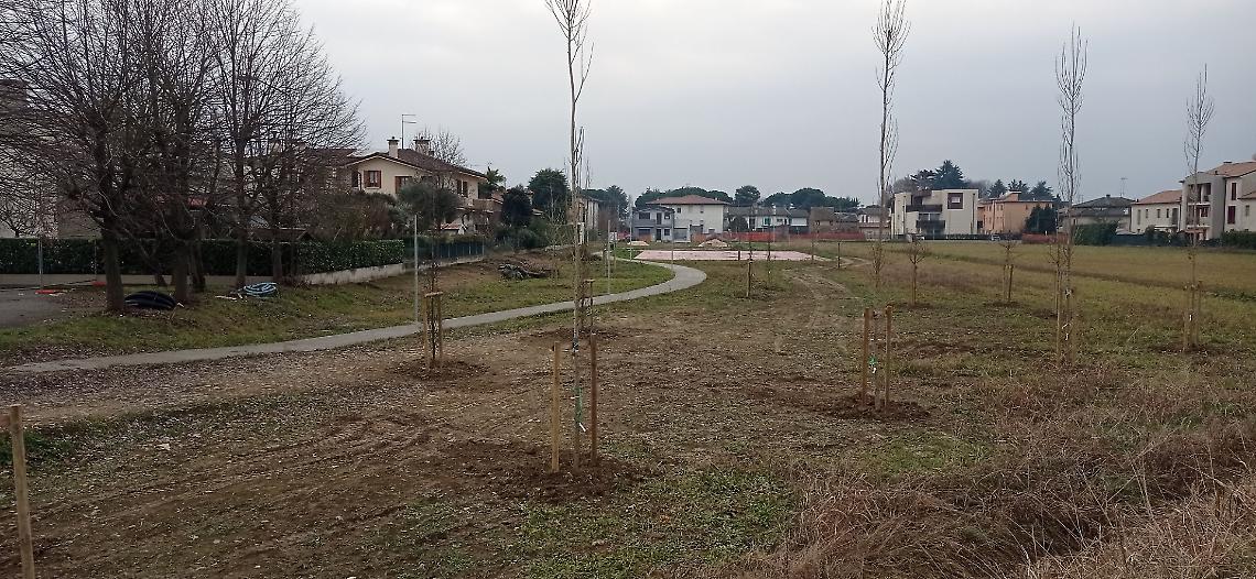 Al via i cantieri per il nuovo Parco di Borbiago