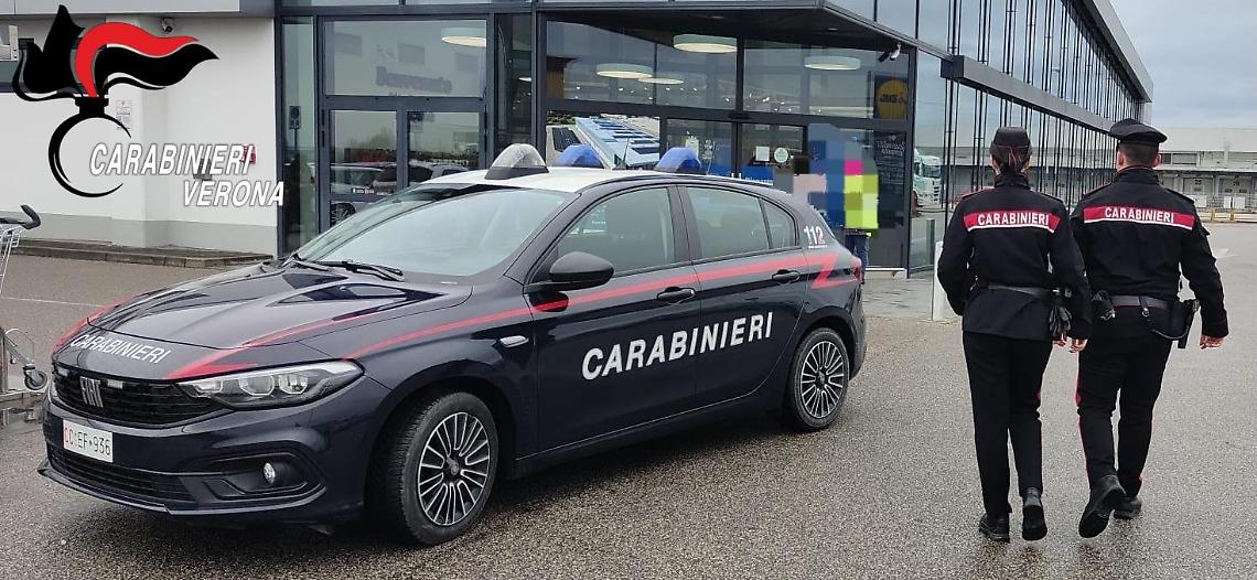 Furto al supermercato e fuga in auto: arrestati due uomini a San Bonifacio