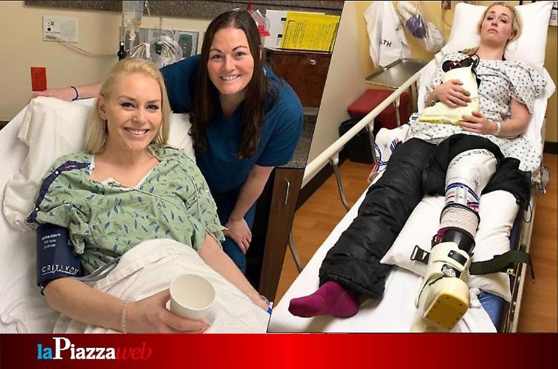 Olimpiadi, Lindsey Vonn ringrazia i medici di Treviso