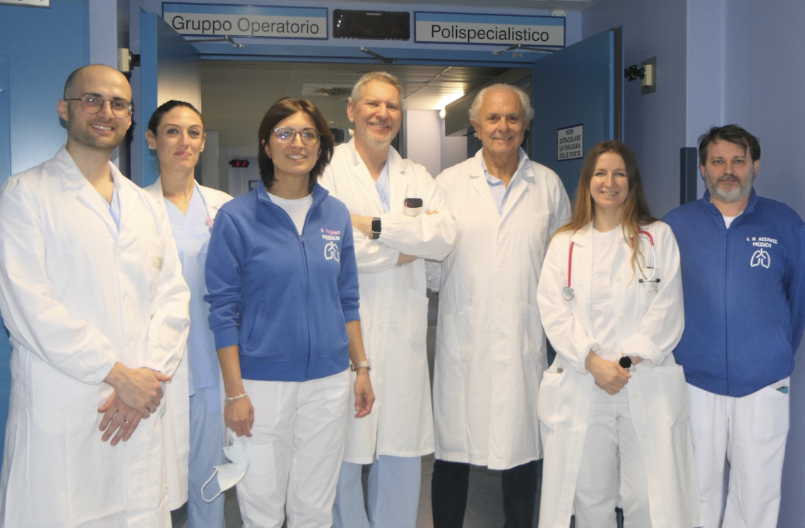 Tumore al polmone: a Negrar diagnosi e intervento in un&rsquo;unica seduta robotica