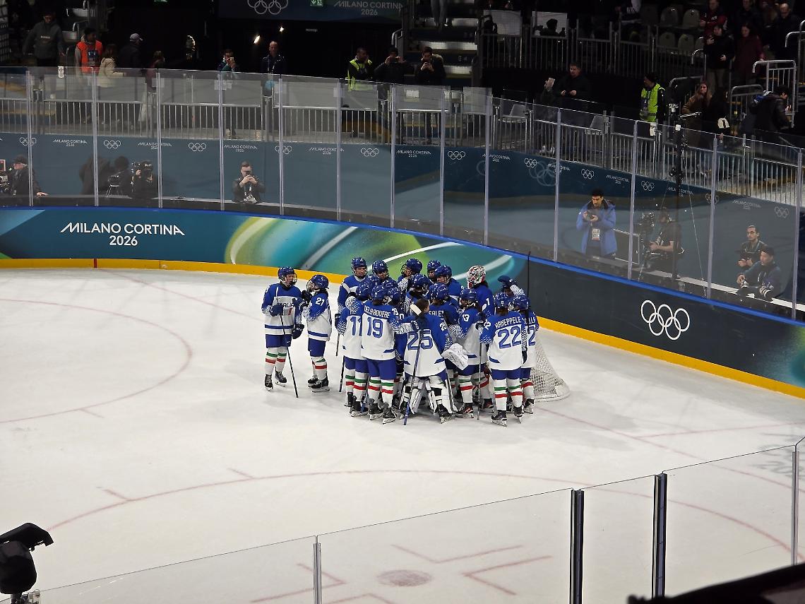 L'Italia al termine della partita