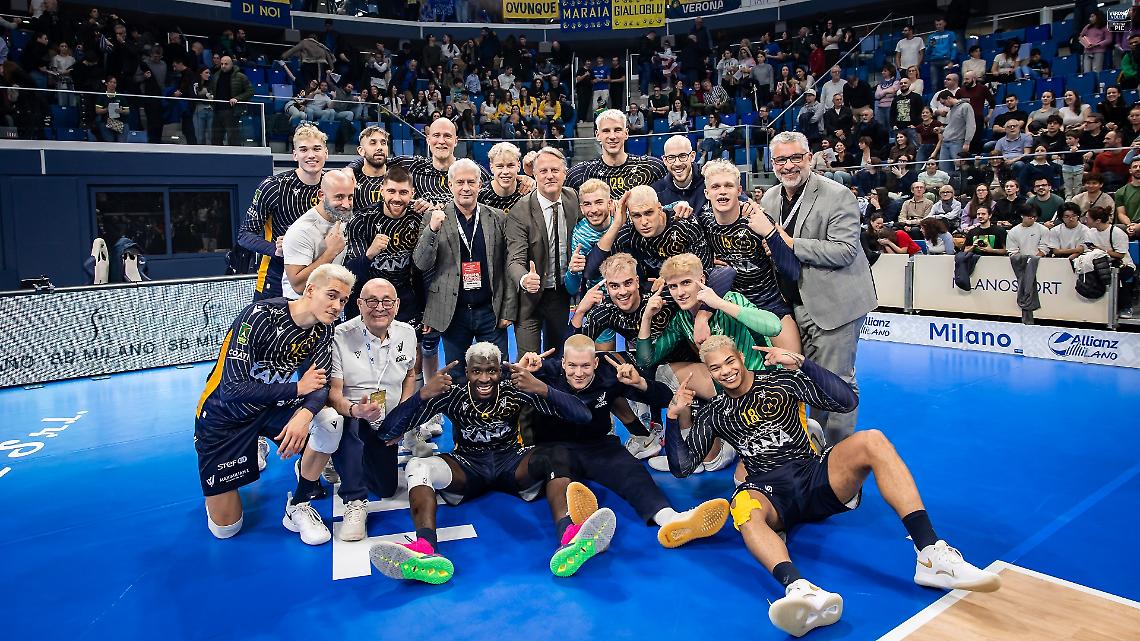 Rana Verona espugna Milano: vittoria netta per 3-0