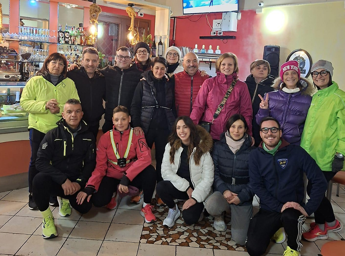 la comunit&agrave; di San Pietro si mette in cammino per il benessere e la socialit&agrave;