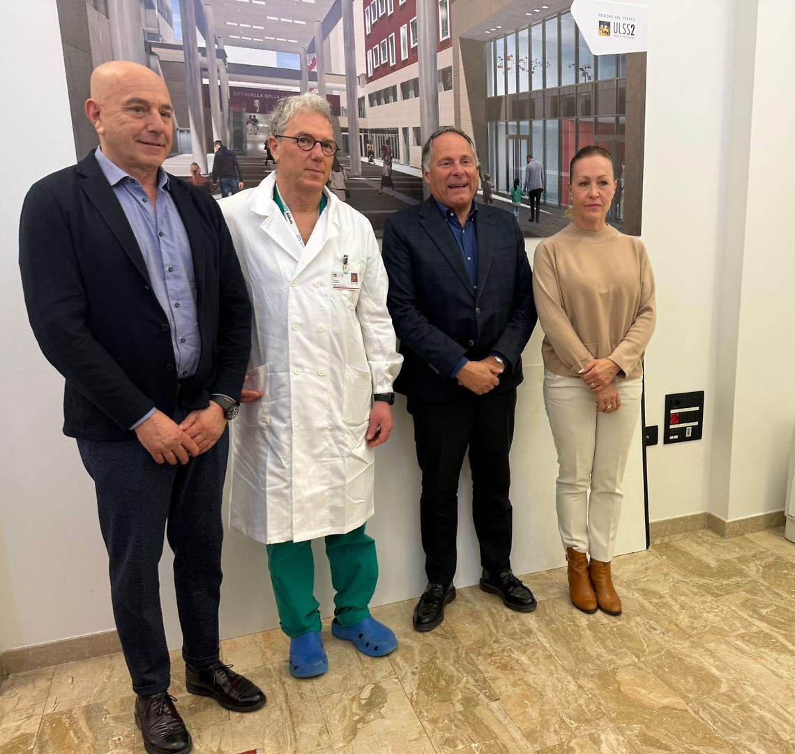 Nuovo oftalmoscopio per il trattamento della retinopatia nei neonati prematuri: donazione alla oculistica di Treviso