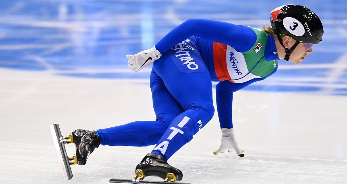 Short Track, argento storico per l&rsquo;Italia nella staffetta femminile 3000 metri