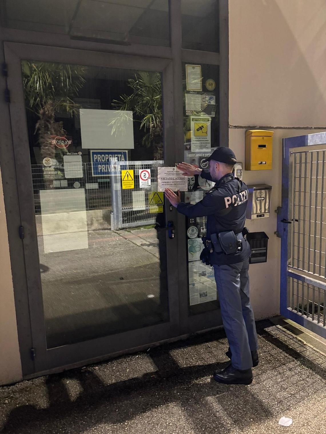 Padova, festa abusiva a Sant&rsquo;Angelo di Piove di Sacco: sequestro del locale per gravi violazioni di sicurezza