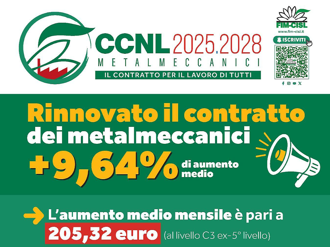 Presentazione del nuovo CCNL
