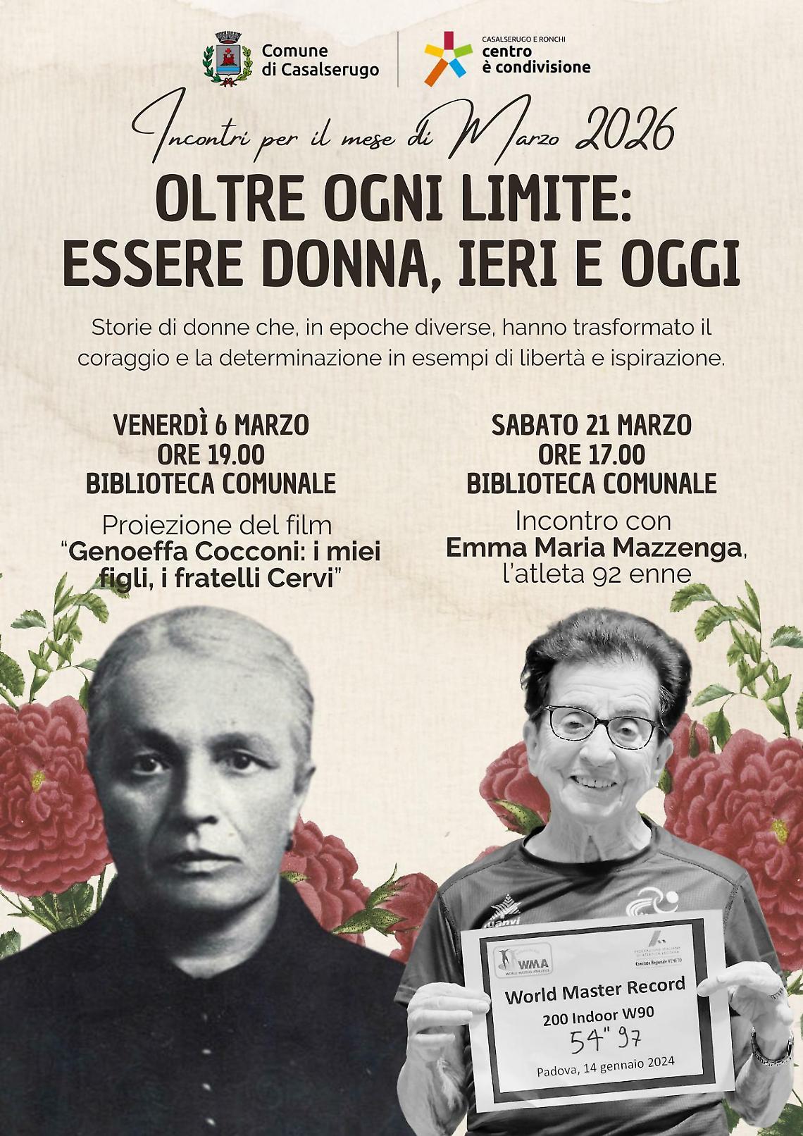 &ldquo;Oltre ogni limite: essere donna, ieri e oggi&rdquo;