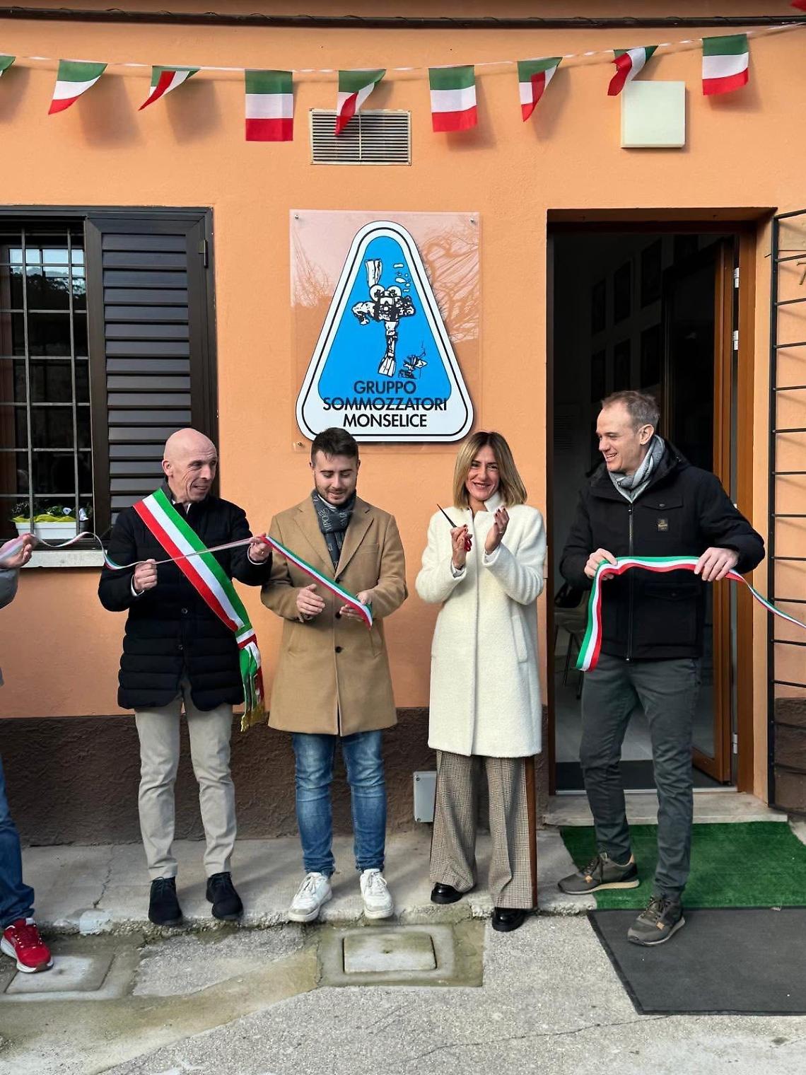 Monselice, inaugurata la nuova sede del Gruppo Sommozzatori