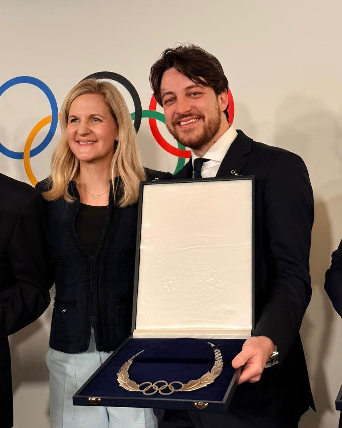 Ordine Olimpico al Veneto, Stefani premiato dal CIO