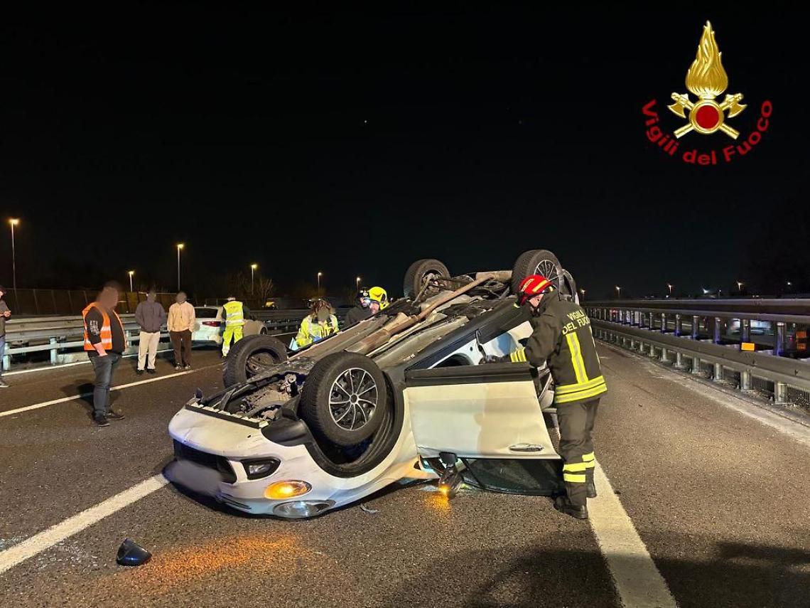 Incidente sull&rsquo;A4 a Verona, due feriti