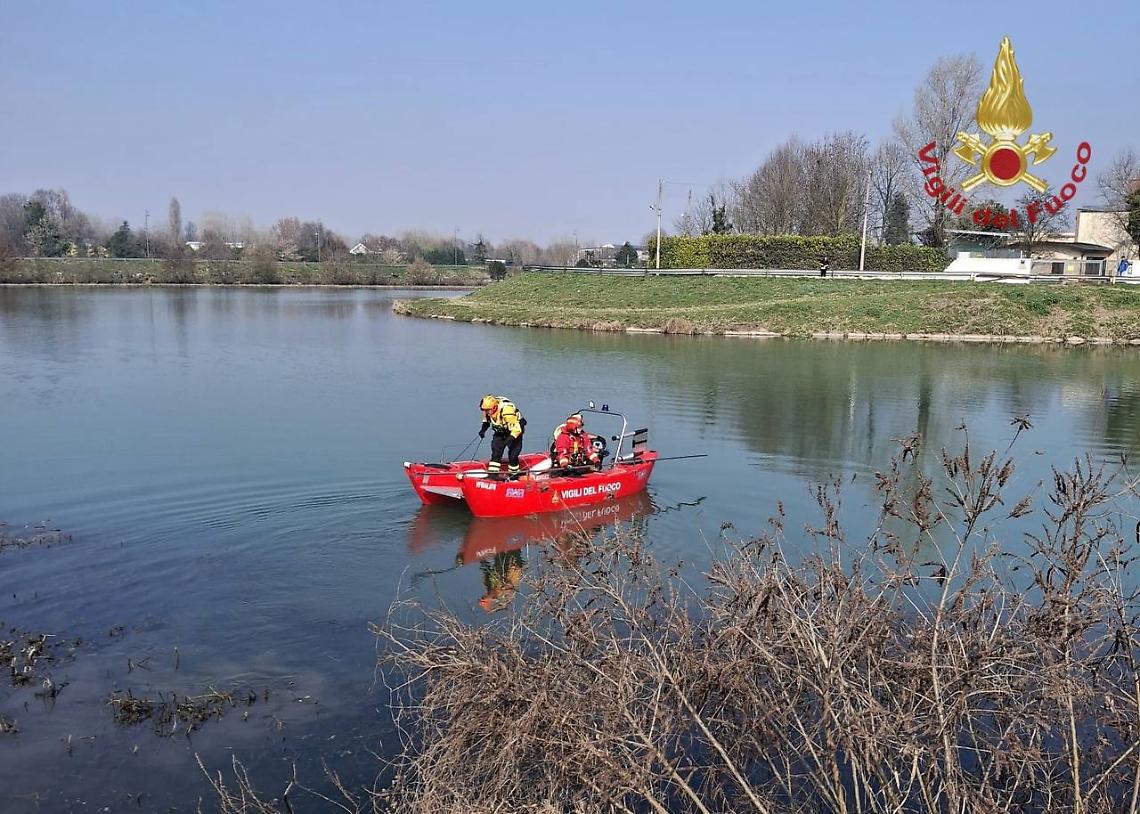 Foto del recupero della salma
