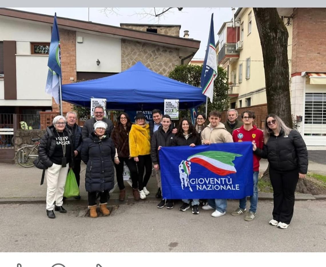 Rovigo, gazebo sul referendum Giustizia: Fratelli d&rsquo;Italia rilancia il confronto in citt&agrave;