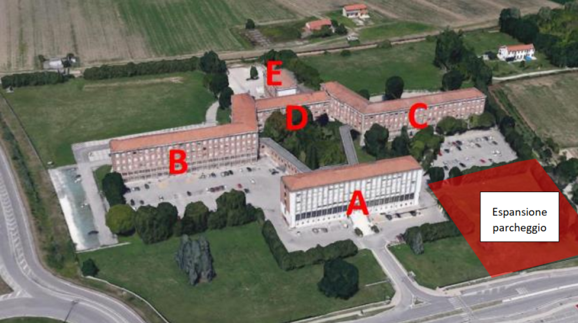 Rovigo, al via l&rsquo;ampliamento del parcheggio della Cittadella socio sanitaria