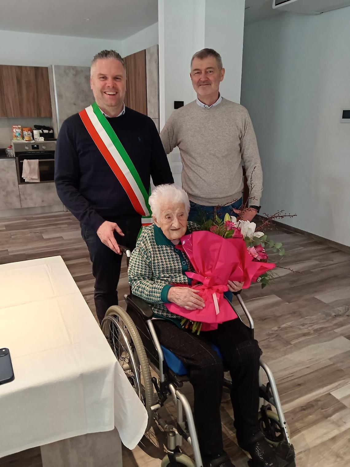 Morgano festeggia i 105 anni di Ida Campeol