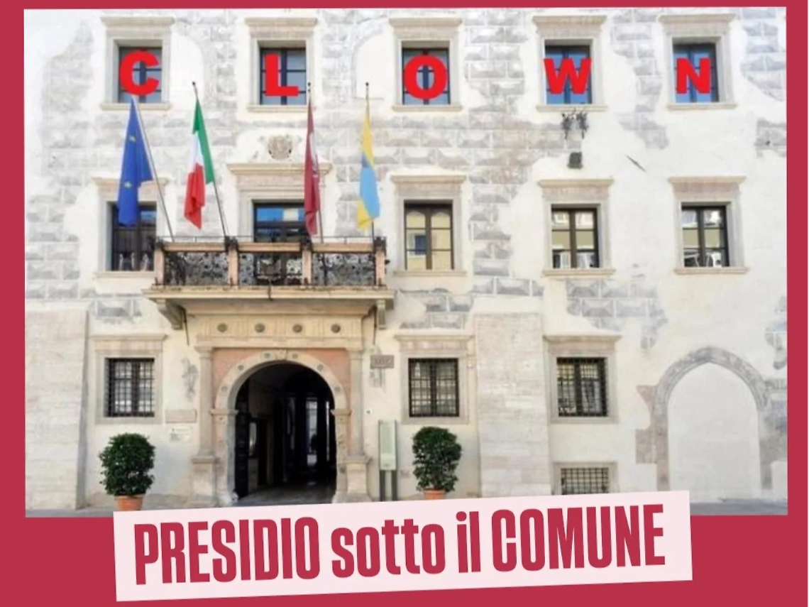 L'annuncio del presidio