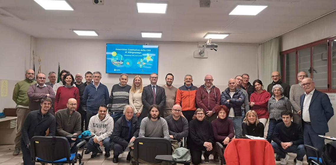 Comunit&agrave; Energietica di Albignasego, via alla fase operativa