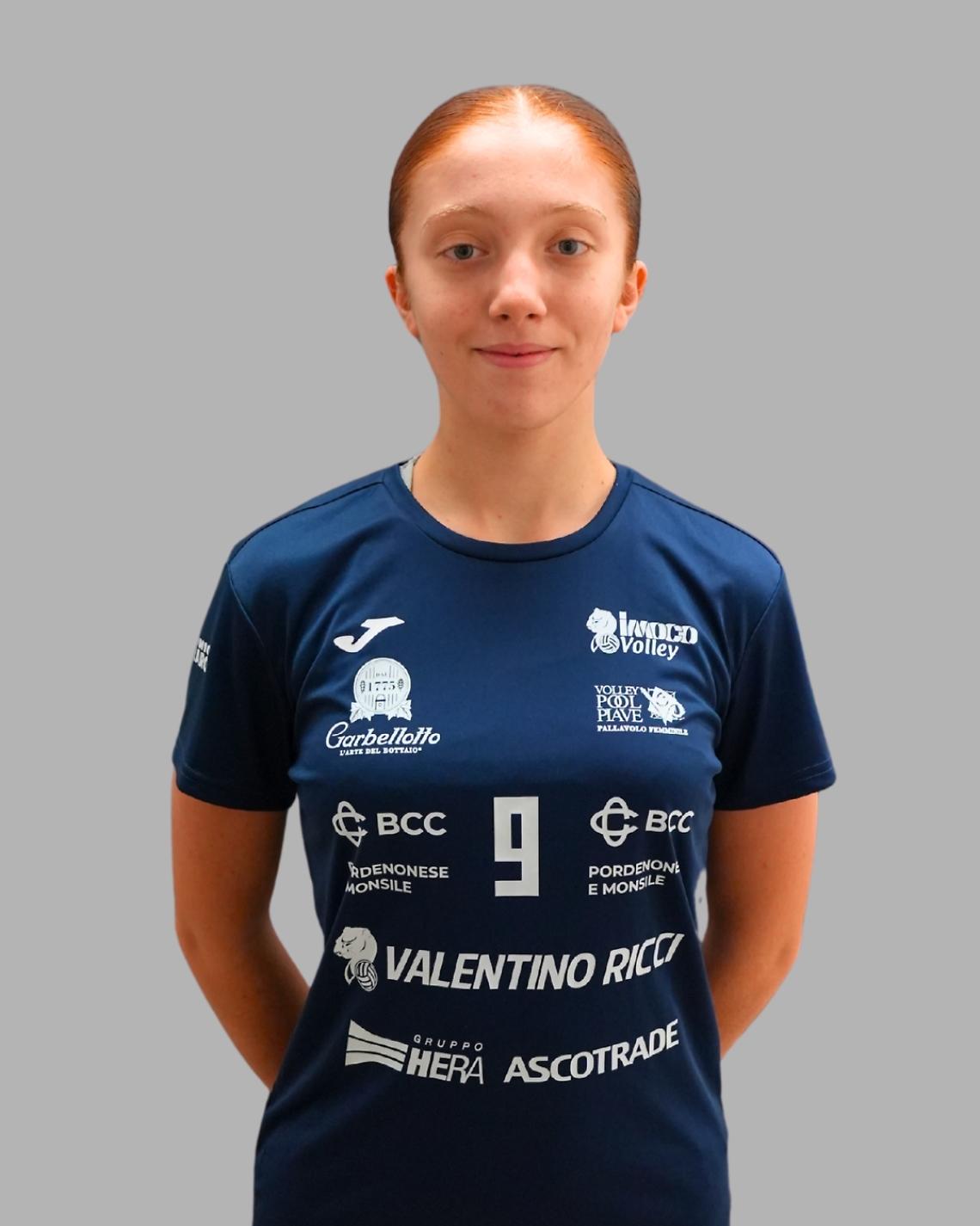 Volley la polesana Greta Ballarin, in forza all&rsquo;Imoco volley San Don&agrave; ha vinto il prestigioso torneo memorial Campesan
