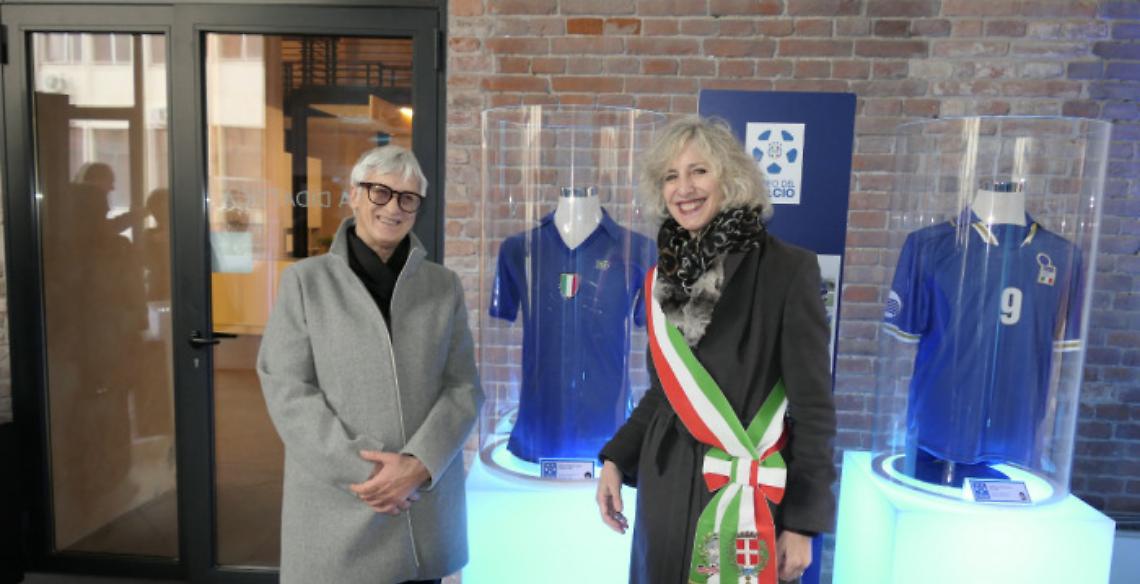 La Basilica Palladiana di Vicenza ospita &ldquo;Sfumature d&rsquo;Azzurro&rdquo;: la storia del calcio italiano in mostra