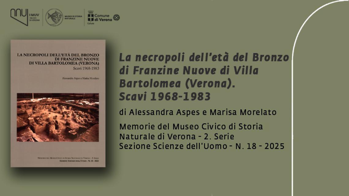 Alla scoperta della necropoli dell&rsquo;et&agrave; del Bronzo: presentazione di un nuovo volume al Museo di Storia Naturale
