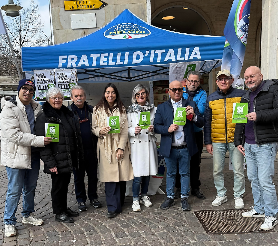 Fratelli d&rsquo;Italia Rovigo: gazebo informativi in citt&agrave; per il confronto diretto con i cittadini
