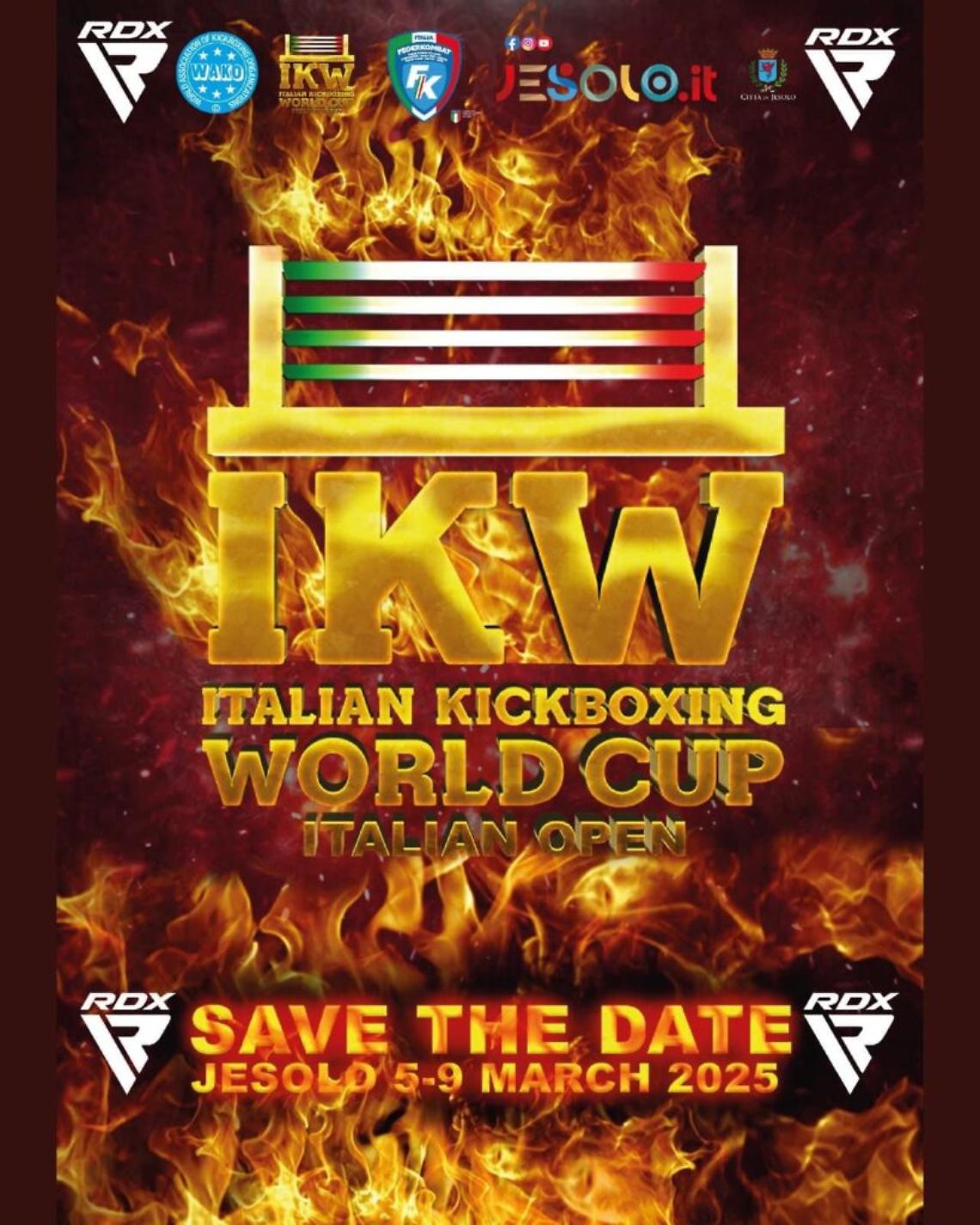 Jesolo diventa la capitale mondiale della kickboxing: record di partecipanti alla World Cup